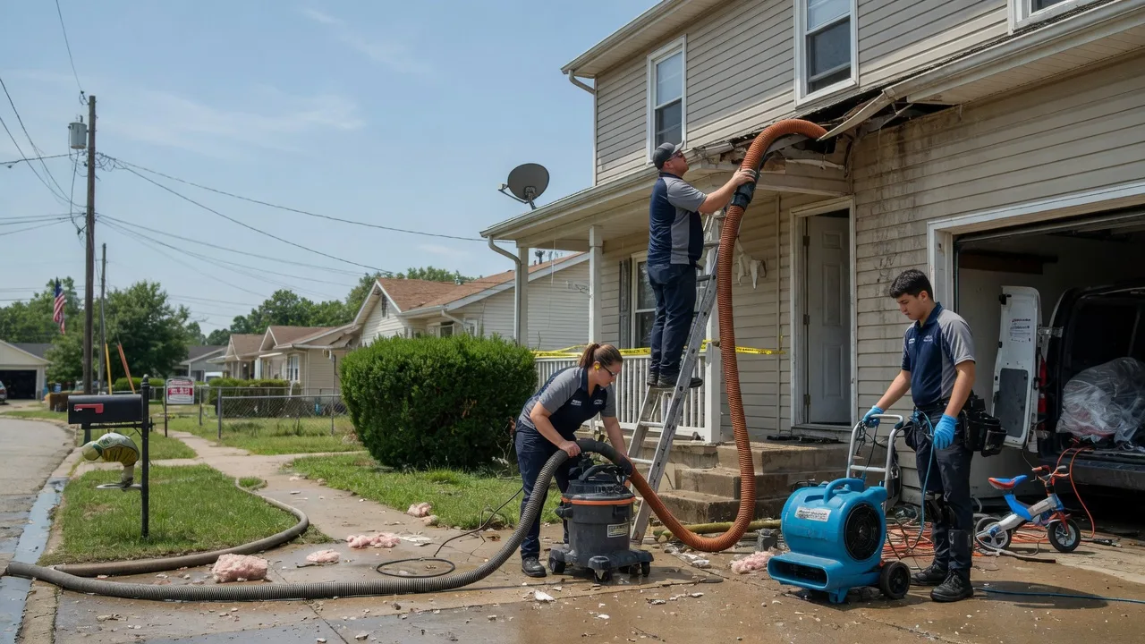 Water Damage Restoration in Rankin, IL near me